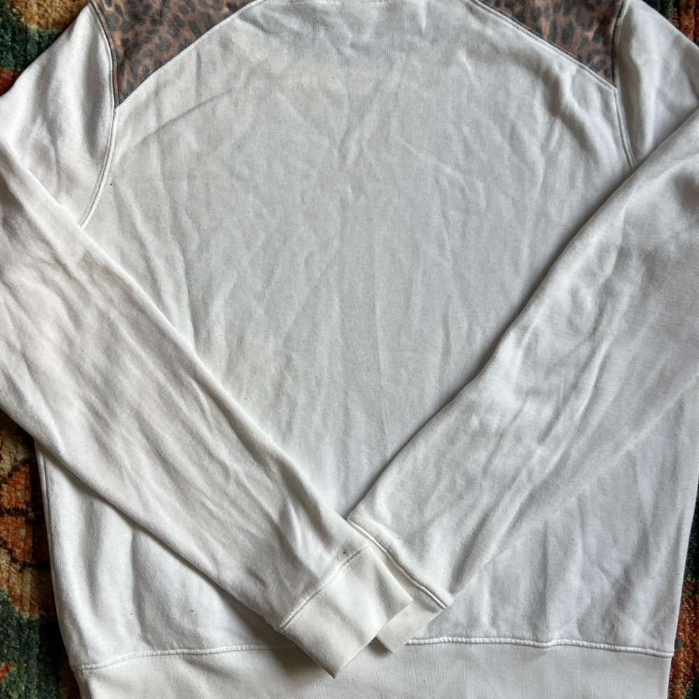 PINK Victoria's Secret White Crew Neck Sweater - Picture 6 of 6